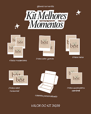 Kit Melhores Momentos