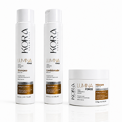 Kit lumina Force Cronograma Capilar