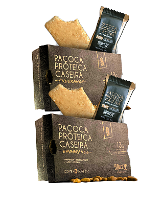Combo Proteína em Dobro (2 cx Paçoca Proteica Squeeze)