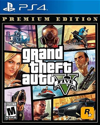 Grand Theft Auto V GTA 5 PS4 Midia Fisica