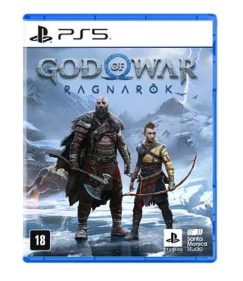 God of War Ragnarök - PS4 Midia Fisica