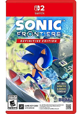 Sonic Frontiers Definitive Edition Switch 2