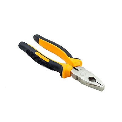 Alicate Universal Thompson 8 Niquelado Preto/Amarelo