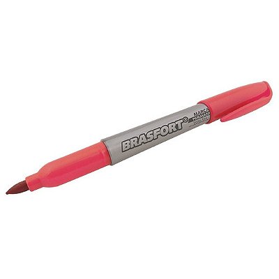 Caneta Marcador Industrial Brasfort Vermelha