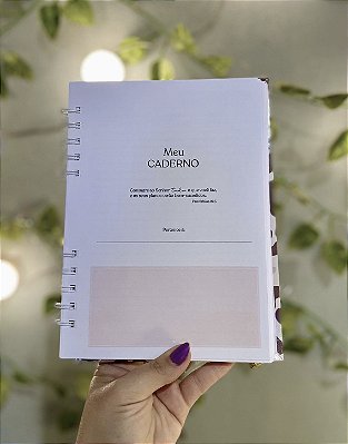 Caderno Com Versículos
