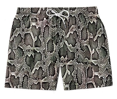 Shorts Praia Masculino Estampado LaVíbora - Cobra Print