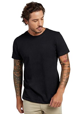 Camiseta Básica Algodão 30.1 Minimalista Essential - Cores