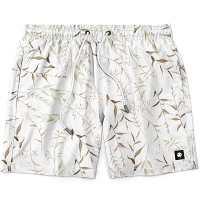 Shorts Praia Masculino Estampado LaVíbora - Peace Floral