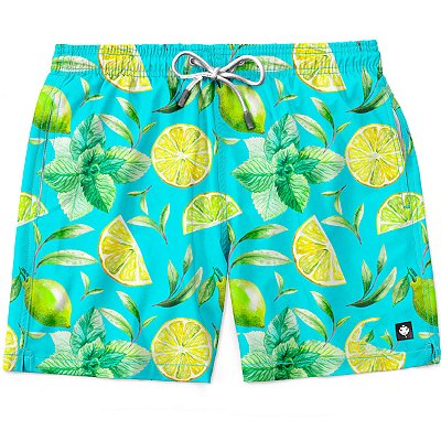 Shorts Praia Masculino Estampado LaVíbora - Caipirinha