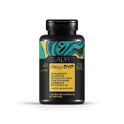 Ômegla 3 PLUS de A-Z -60 Cápsulas - Coração e Cerebro