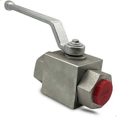 Válvula Esfera Alta Pressão DN25 400bar - Rosca 1" BSP