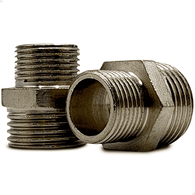Niple Emenda Redução 1/2" > 3/8" BSP