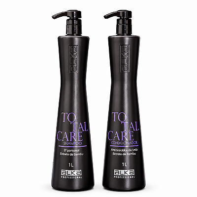 Kit Shampoo e Condicionador Total Care Alka 1000 ml cada