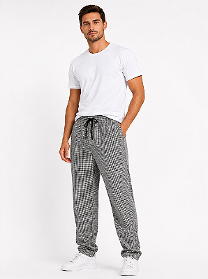 CALÇA CASUAL XADREZ URBANA