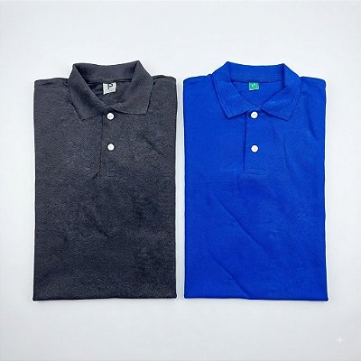 CAMISA POLO ESTONADA MASCULINA