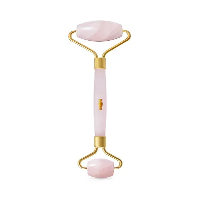 Massageador Facial Rosa De Quartzo