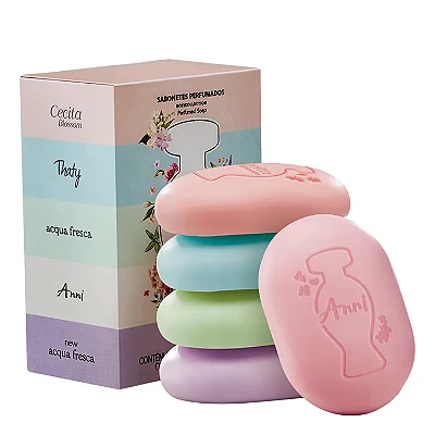 Sabonetes Perfumados Boticollection, 5Un X 80G - Dsc