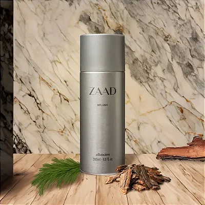 Body Splash Desodorante Colônia Zaad 200Ml