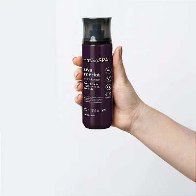 Body Splash Desodorante Colônia Nativa Spa Uva Merlot 200Ml