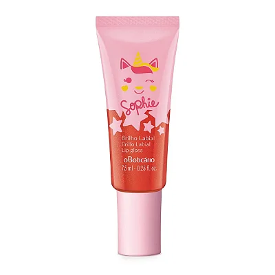 Brilho Labial Morango Sophie 7,5Ml