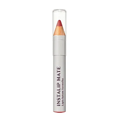 Lápis Batom Instalip Mate Vermelho Intense 1,2G