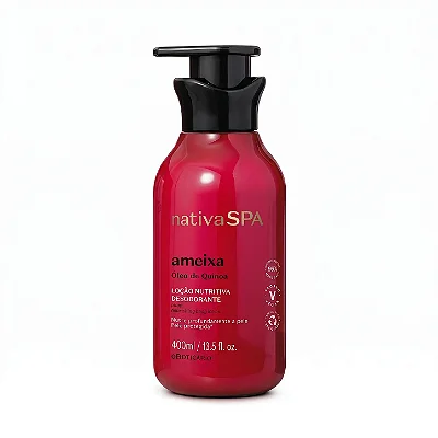 Loção Hidratante Desodorante Corporal Nativa Spa Ameixa 400Ml