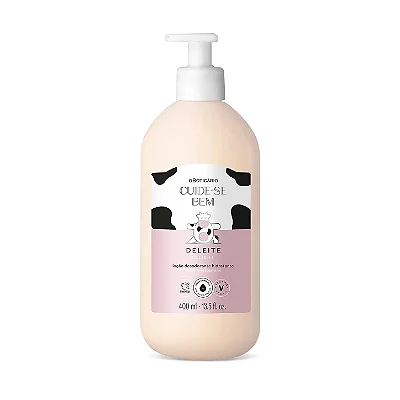 Loção Desodorante Hidratante Corporal Cuide-Se Bem Deleite 400Ml