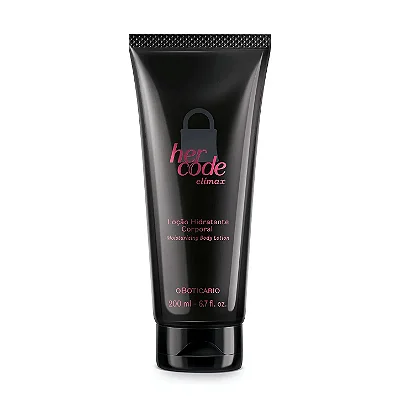 Loção Hidratante Desodorante Corporal Her Code Clímax 200Ml