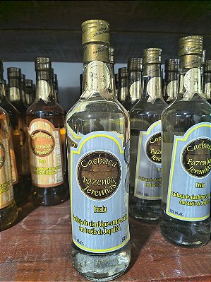 Cachaça Fazenda Jeremias Prata Armazenada em Jequitibá 670ml