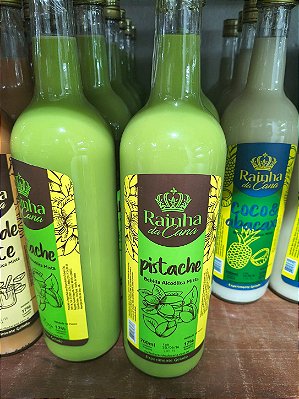 Bebida Alcoólica Mista Rainha da Cana - Sabor Pistache
