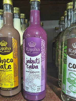 Bebida Alcoólica Mista Rainha da Cana - Sabor Jabuticaba