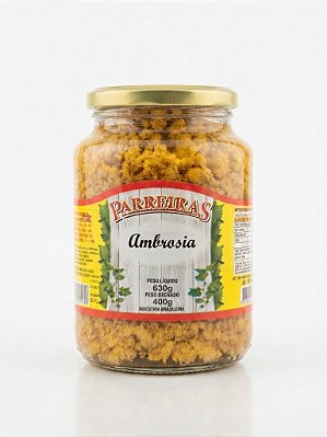 Ambrosia Caseira Parreiras 630g - Doce Tradicional de Fazenda