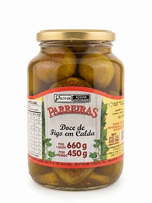 Doce de Figo em Calda Parreiras