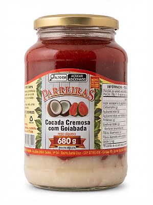 Cocada Cremosa com Goiabada Parreiras