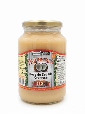 Doce de Cocada Cremosa Parreiras