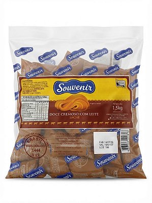 Doce Cremoso com Leite Sachê 1,5kg da marca Souvenir