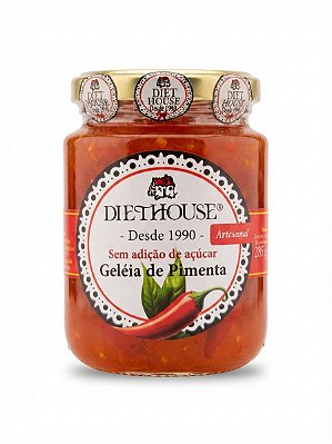 Geleia de Pimenta Sem Adição de Açúcar Diet House (230g)