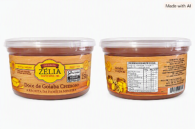 Doce de Goiaba Cremoso Zélia 250G