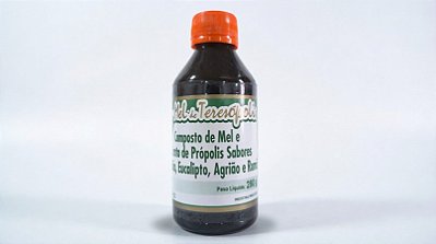 Mel de Teresópolis - Composto de Mel e Extrato de Própolis - Sabores Limão, Eucalipto, Agrião e Romã (280g)