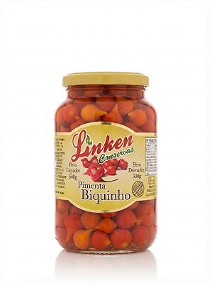 Pimenta Biquinho em Conserva Artesanal Linken 540g