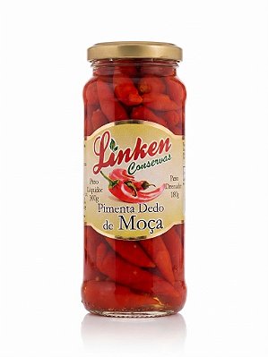 Pimenta Dedo de Moça em Conserva Artesanal Linken 320g