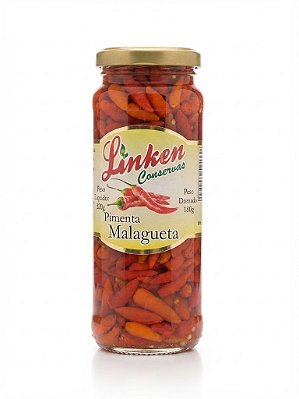 Pimenta Malagueta em Conserva Artesanal Linken 320g