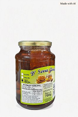 Mel Artesanal D’ Serra Gerais 700g – Flor de Laranjeira