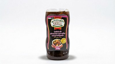 GELEIA DE PIMENTA COM ALHO CARAMELIZADO GOSTOSURAS DE MINAS 240g