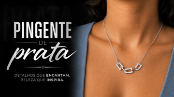 Pingentes Prata Feminino mini