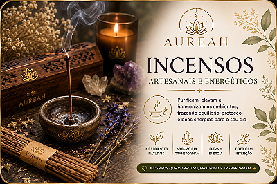 Incensos artesanais: conexão e equilíbrio