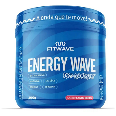 Pré Treino Fit Wave Energy Wave 300g