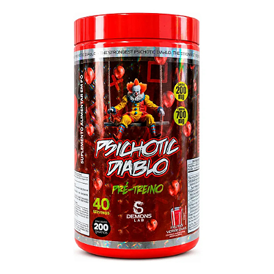 Pré Treino Demons Lab Pischotic Diablo Pote 200g