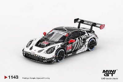 MINI GT - Porsche 911 GT3 #77 Rexy Skeleton (1143)