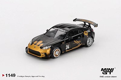 MINI GT - Toyota GR86 LBWK Black/Gold (1149)